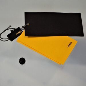 Fendi Replacement Button Black Color Small Metal Shank Button